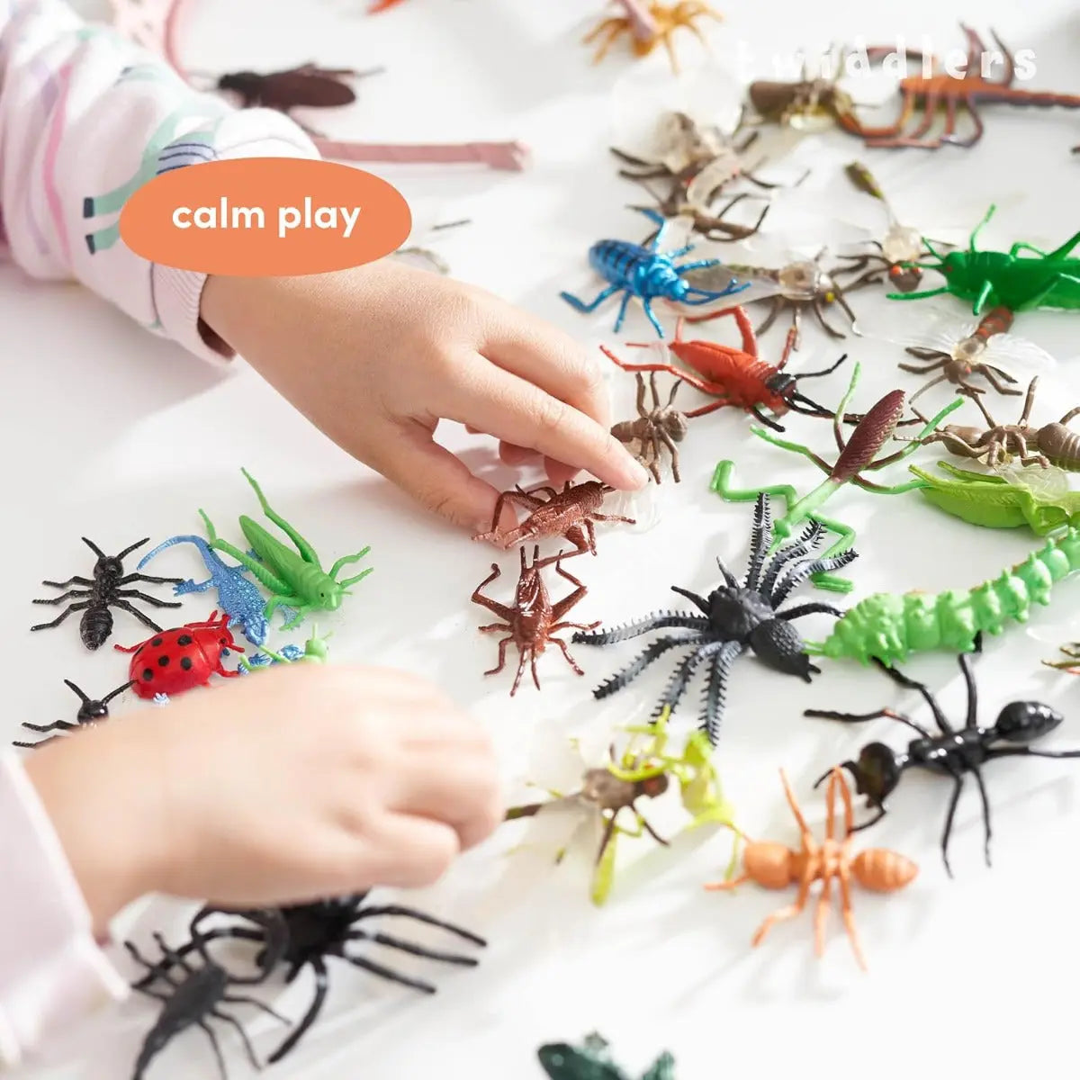 Spielzeug Insekten Spielfiguren 50 Stück von Twiddlers