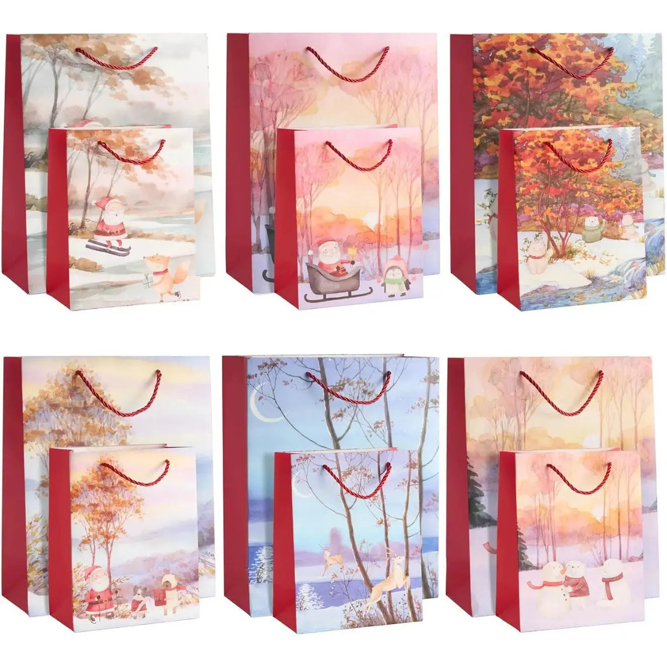 Geschenktasche Weihnachten 12 Stück von Twiddlers