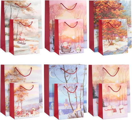 Geschenktasche Weihnachten 12 Stück von Twiddlers