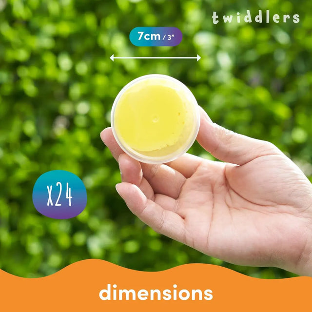 Gummiball Slime Pots 24 Stück von Twiddlers