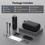 Luftpumpe AL1 150PSI Elektrischer Kompressor Tragbar All-In-One Akku von Cycplus