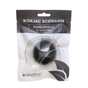 Konjac Schwamm Bambuskohle, für unreine Haut von Nawemo