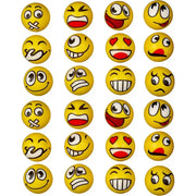 Antistress Bälle Emoji 24 Stück von Twiddlers