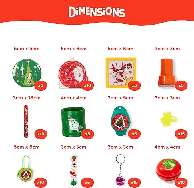 Lucky Dip Weihnachten Party Box von Twiddlers