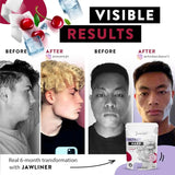 Fitness Cherry Ice Gum 100g Pack von JAWLINER