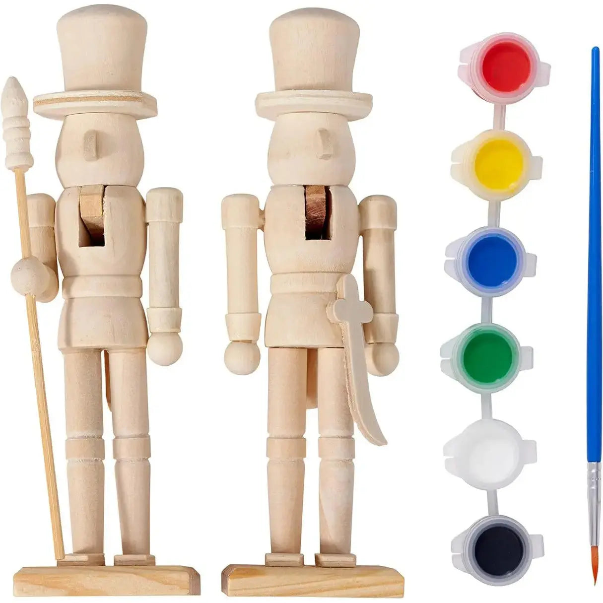 Weihnachts-Nussknacker Painting Set 2 Stück von Twiddlers