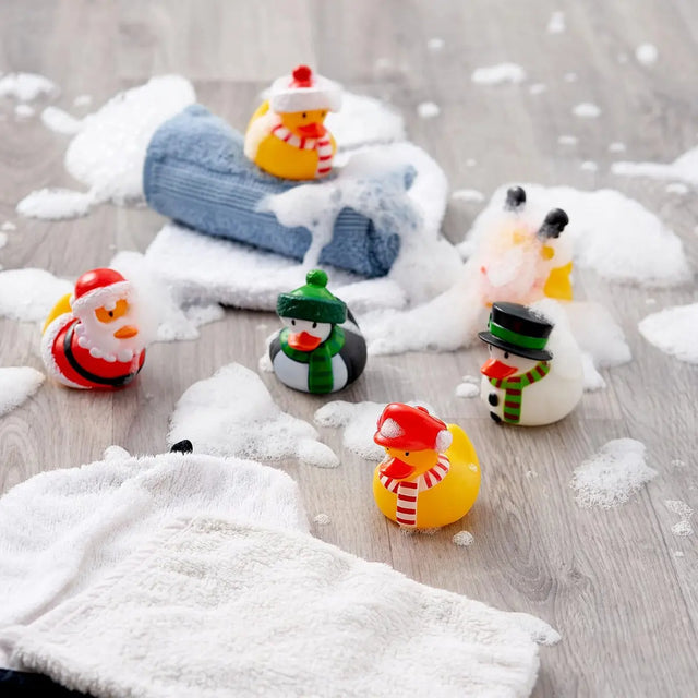 Badeente Weihnachten 12 Stück von Twiddlers