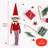 Weihnachtself Christmas Elf 3 Stück von Twiddlers