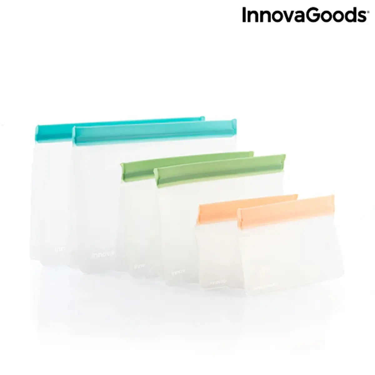 Wiederverwendbare luftdiche Beutel Zags 6er Set von InnovaGoods