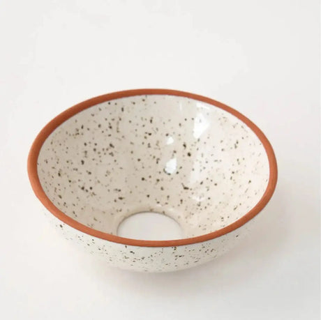 Keimschale Hydrokulturschale Weiss gesprenkelt von Pepin