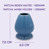 Matcha Besen Halter Kusenaoshi Blau von Matcha Passion