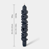 Kerze Taper candle F*CK YOU schwarz von Taper Candles