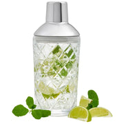Cocktail Shaker Glas Silber von Uberstar