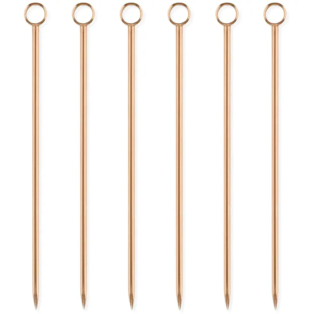 Cocktail-Rührstab 6er-Set Rose Gold von Uberstar
