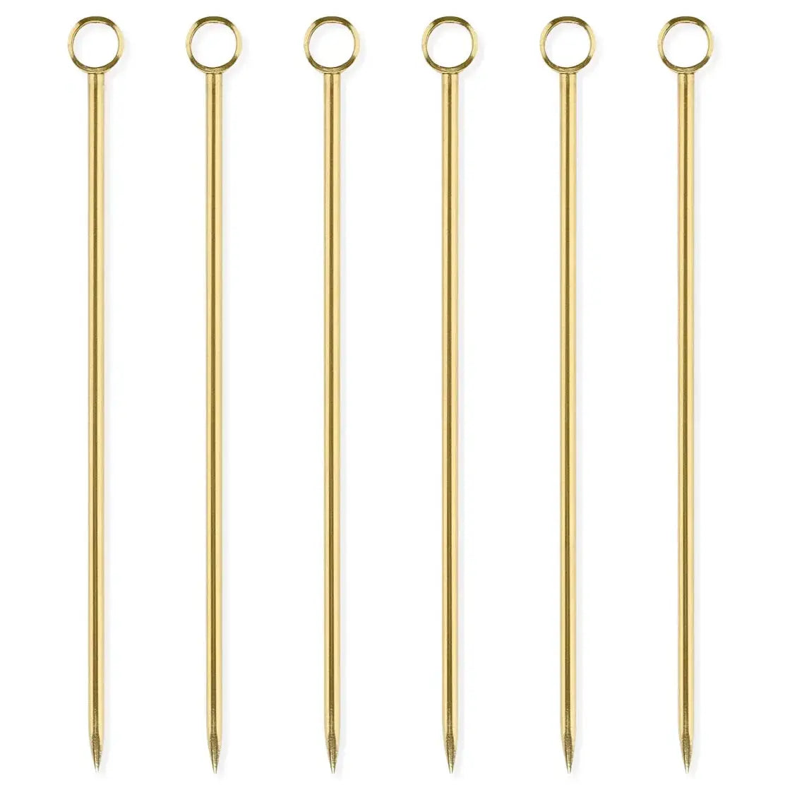 Cocktail-Rührstab 6er-Set Gold von Uberstar