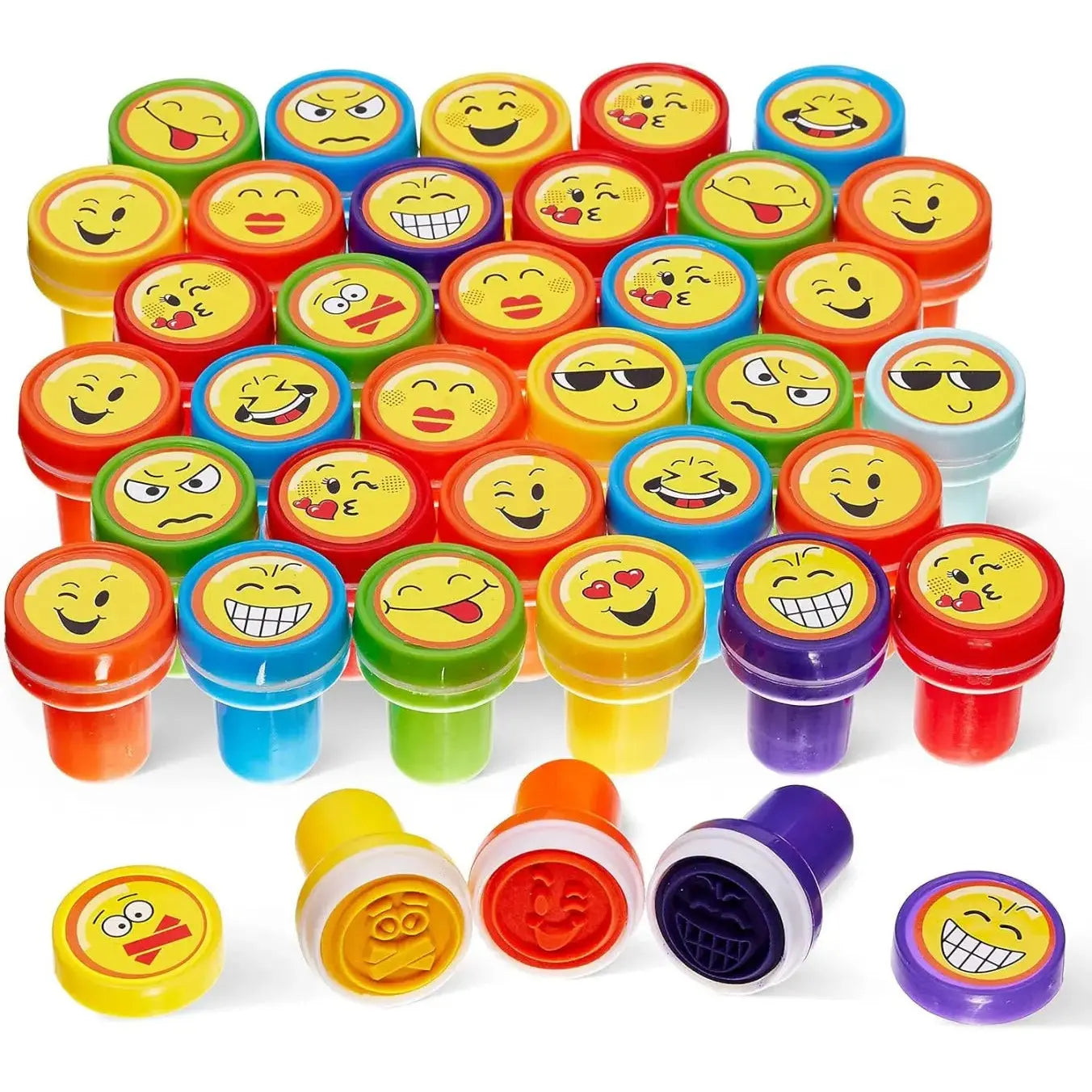 Stempel selbstfärbend Emoji Stamps 36 Stück von Twiddlers