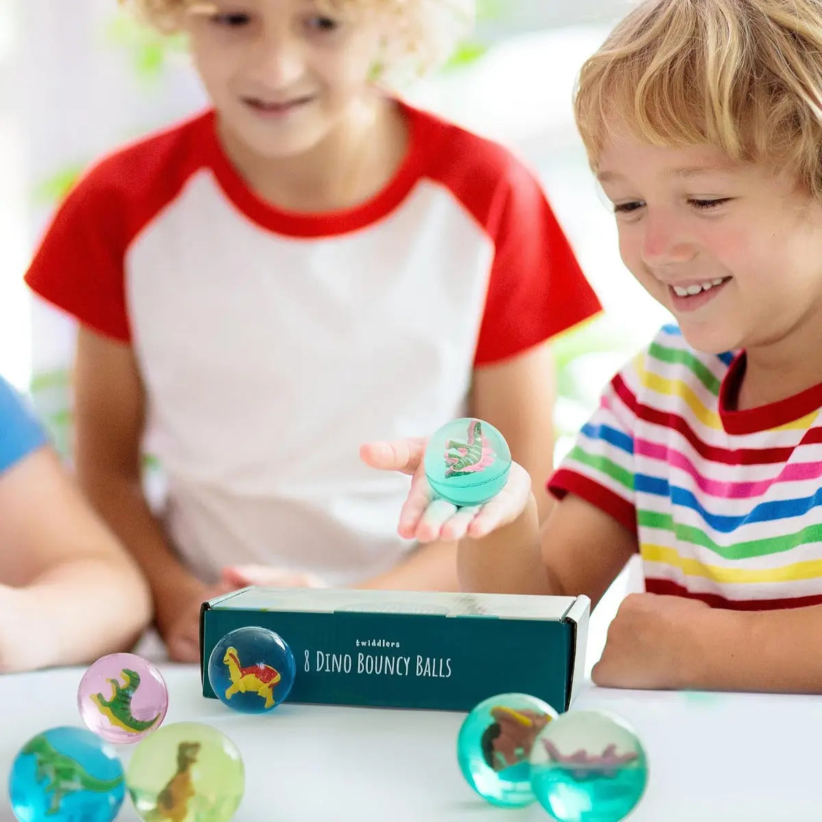 Gummiball Dinosaurier 8 Stück von Twiddlers
