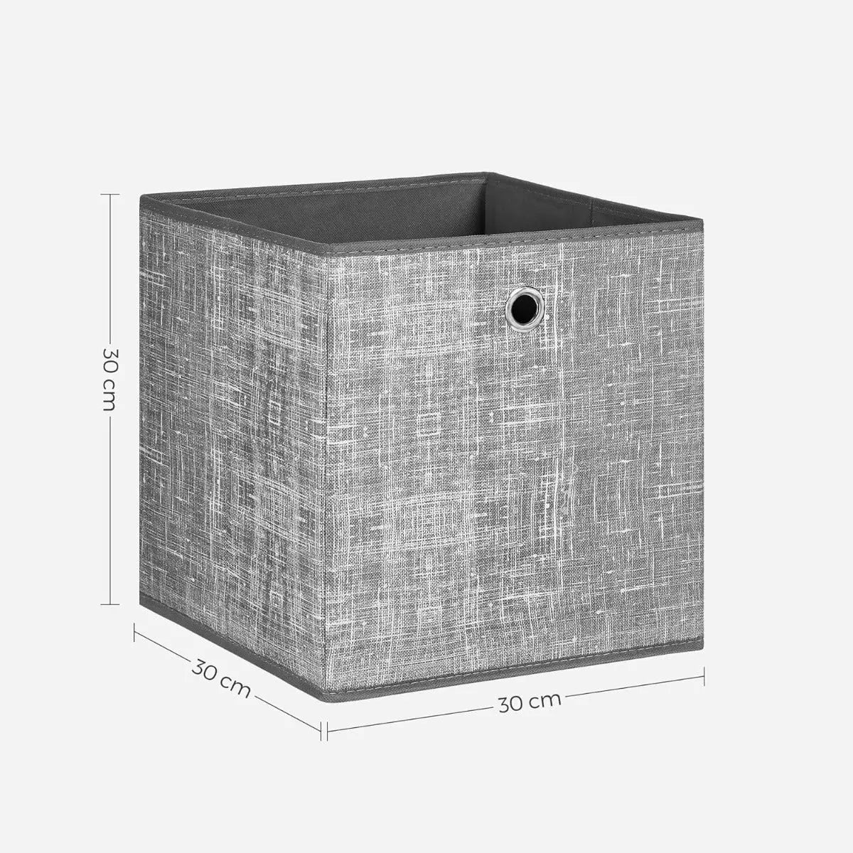 Aufbewahrungsbox Ordnungsboxen Organizer Vliesstoff 6er Set von Songmics