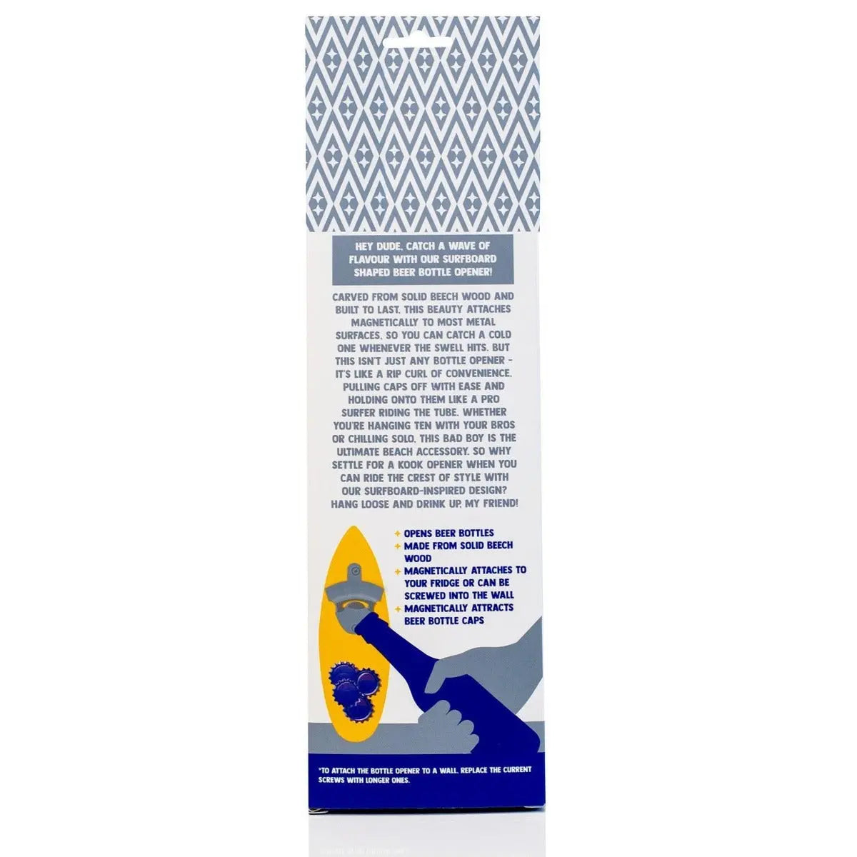 Flaschenöffner Surfboard Magnetisch von Uberstar