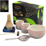 Matcha Set rosa 9-tlg. von TEANAGOO