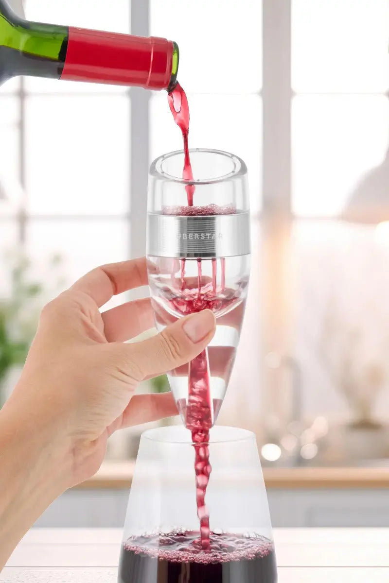 Weindekanter Weinbelüfter mit Halterung von Uberstar