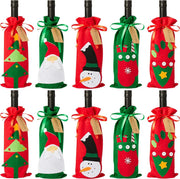 Geschenkbeutel für Weinfalsche Weihnachten 10 Stück von Twiddlers
