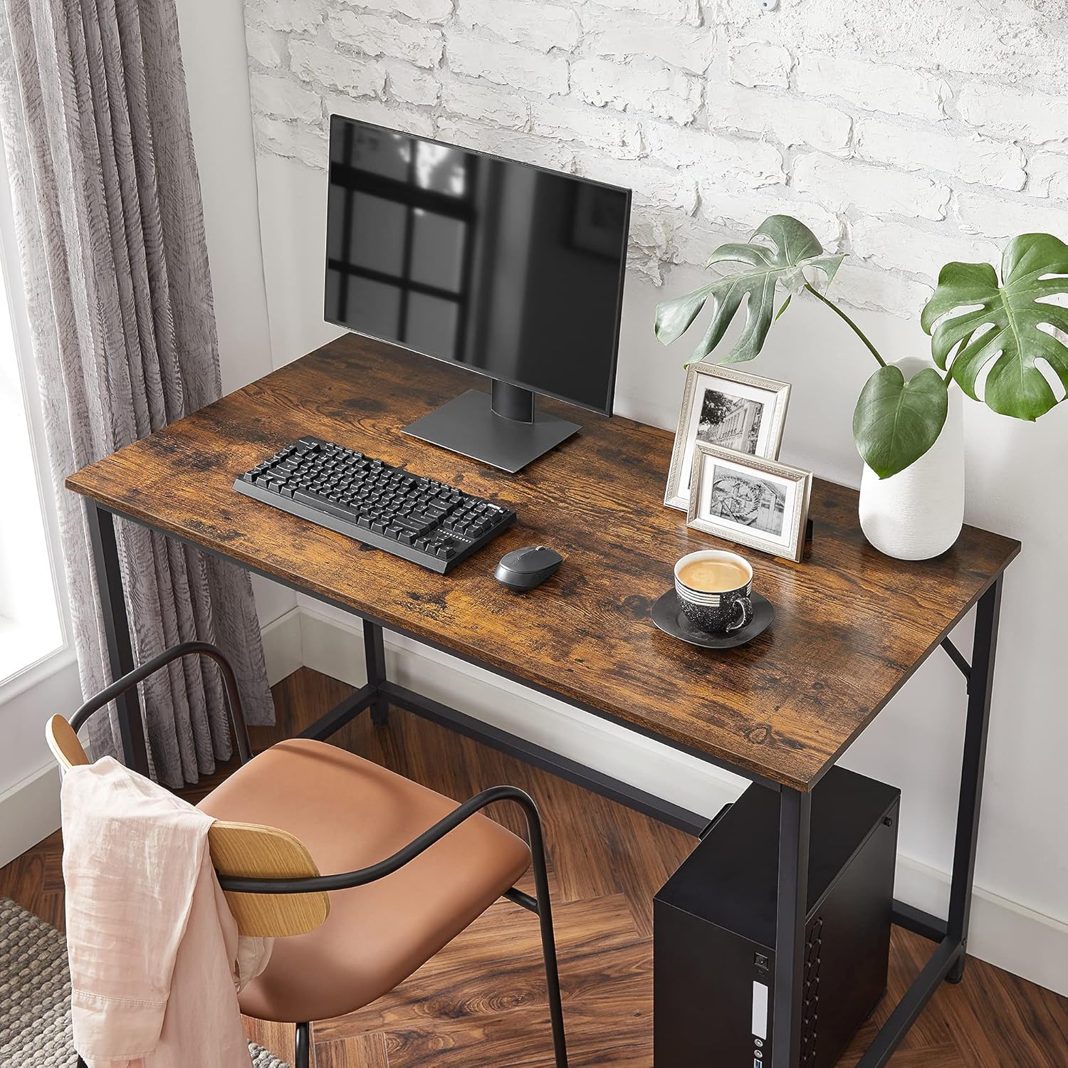 Schreibtisch 120x60x76 cm B von Songmics