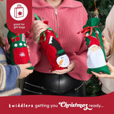 Geschenkbeutel für Weinfalsche Weihnachten 10 Stück von Twiddlers