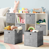 Aufbewahrungsbox Ordnungsboxen Organizer Vliesstoff 6er Set von Songmics