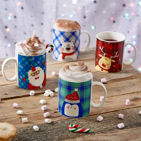 Tasse Weihnachten 4 Stück von Twiddlers