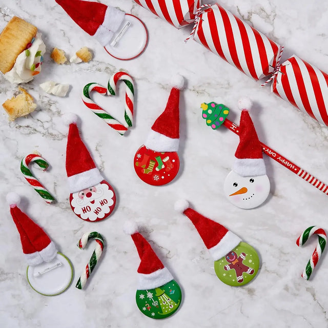 Badges Weihnachten 20 Stück von Twiddlers