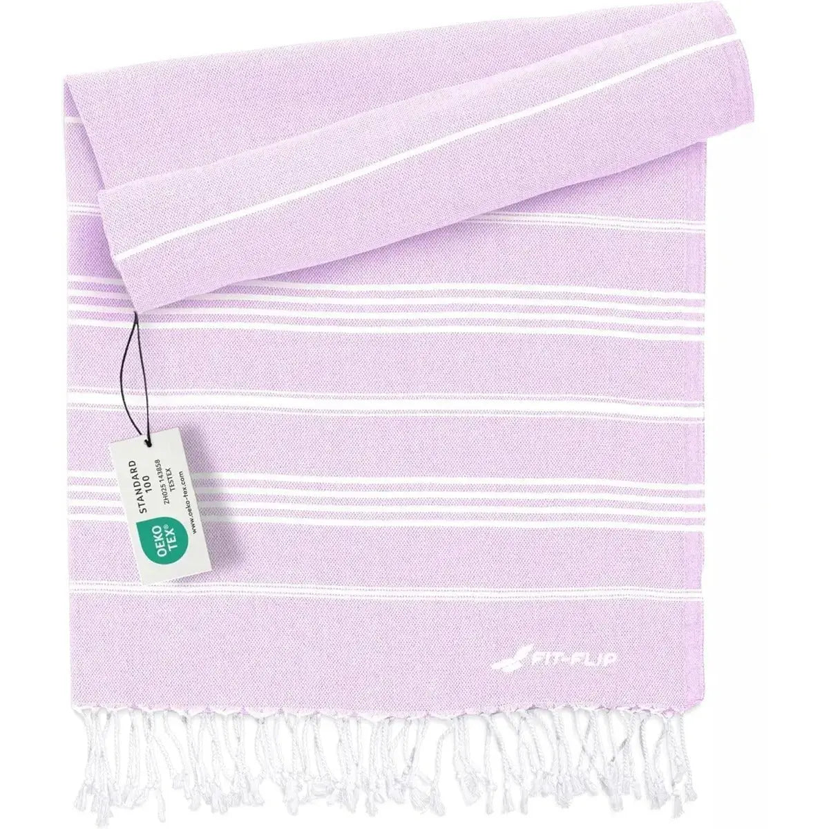 Hamamtuch Baumwolle Recycelt 100x200cm Lilac - Sultan von guteszeug.ch