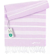 Hamamtuch Baumwolle Recycelt 100x200cm Lilac - Sultan von guteszeug.ch