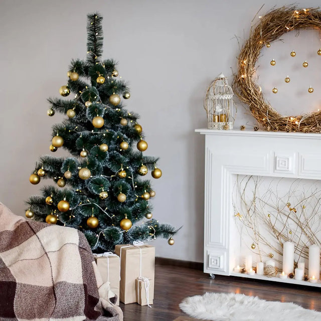 Baumkugeln Weihnachtsschmuck gold 100 Stück von Twiddlers