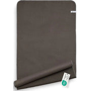 Yoga Handtuch Mikrofaser rutschfest mit Noppen Yogatuch Anthracite von guteszeug.ch