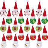 Badges Weihnachten 20 Stück von Twiddlers