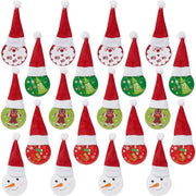 Badges Weihnachten 20 Stück von Twiddlers