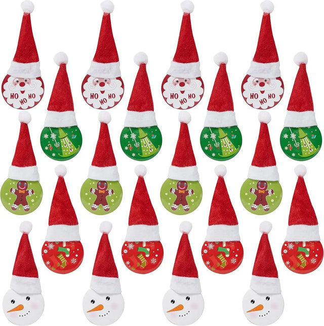 Badges Weihnachten 20 Stück von Twiddlers