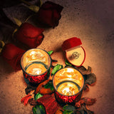 Windlicht rot 15 Stück von Twiddlers