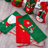 Geschenkbeutel für Weinfalsche Weihnachten 10 Stück von Twiddlers