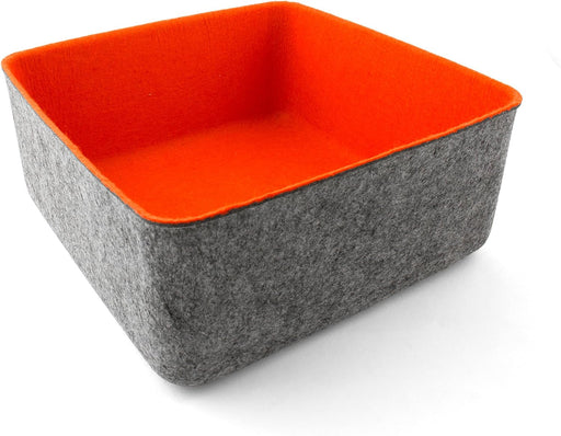 Organizer Behälter 23x23 cm Orange von three by three