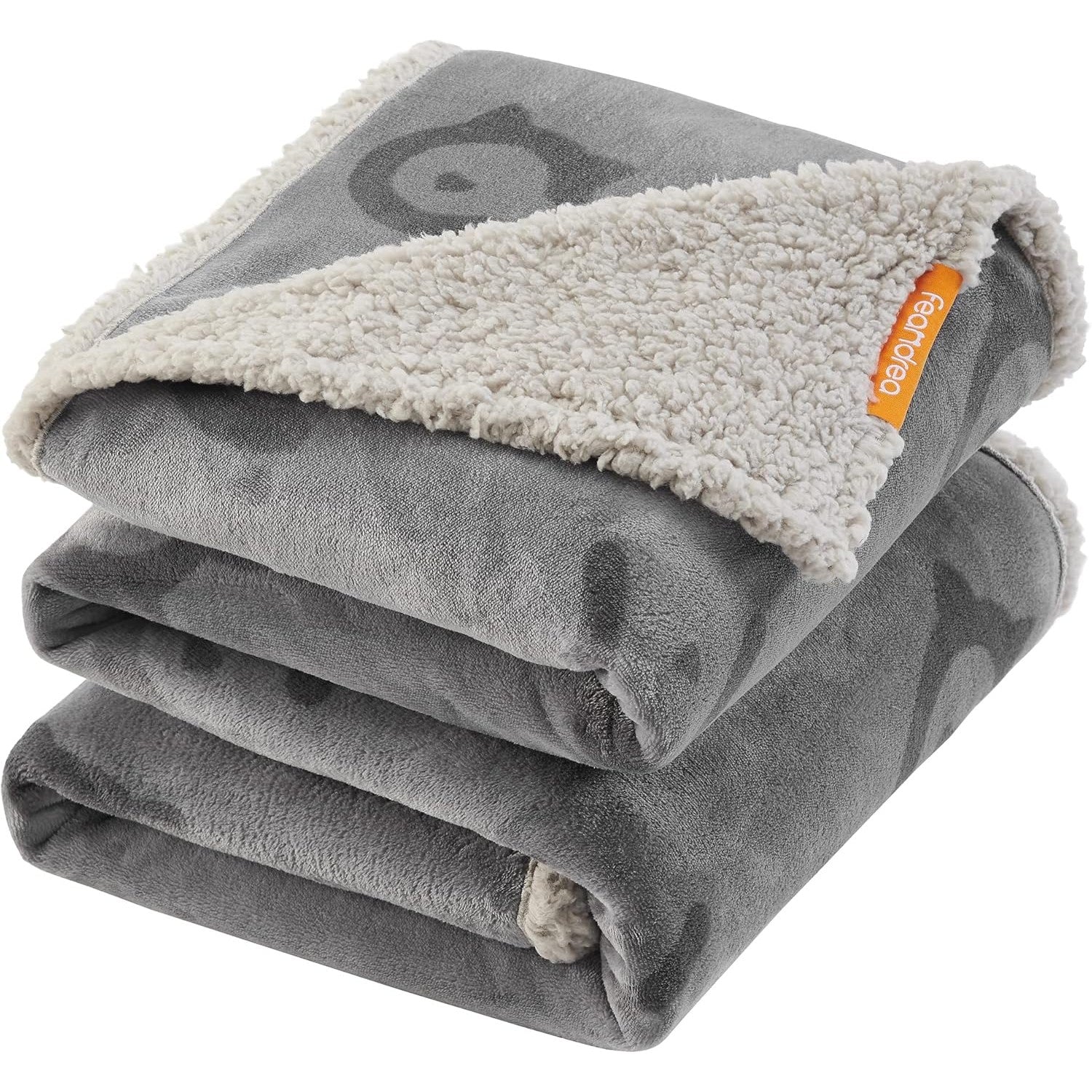 Wasserdichte Hundedecke XXL 203x152cm Fleece maschinenwaschbar von Songmics