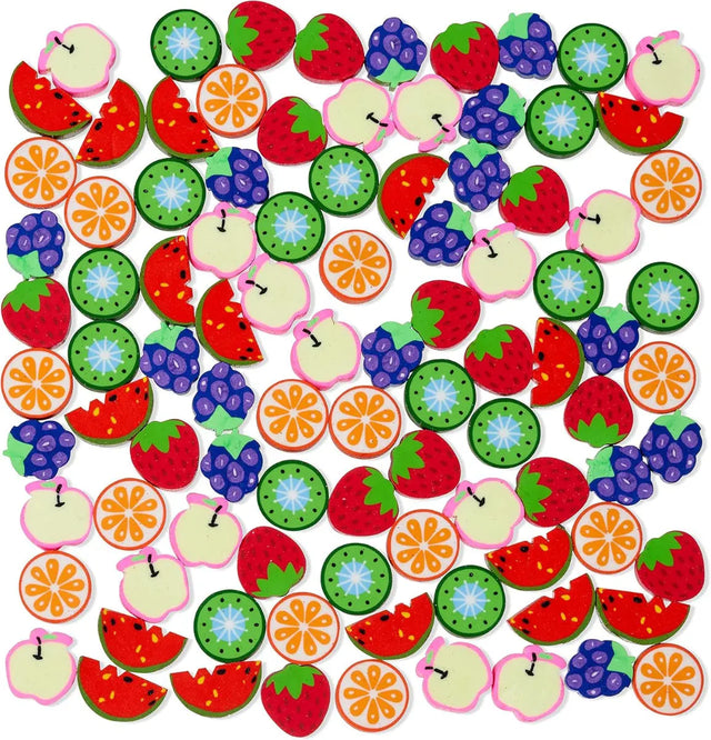 Radiergummi Fruits 96 Stück von Twiddlers
