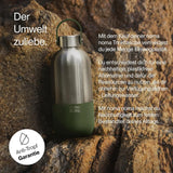 Trinkflasche Edelstahl auslaufsicher 750ml Smoothie Green von noma noma