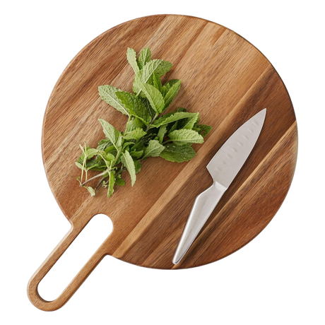 Servierbrett Eclipse Akazie medium natur von Uberstar