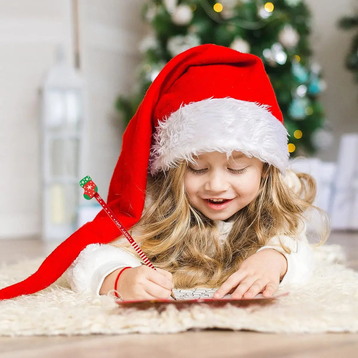 Bleistift mit Radiergummi Weihnachten 50 Stück von Twiddlers