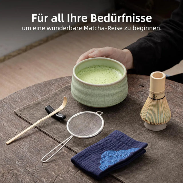 Matcha Set hellgrün 7-tlg. von TEANAGOO
