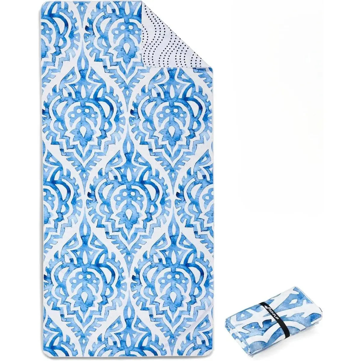 Strandtuch XXL Mikrofaser schnelltrocknendes Badetuch 200x90cm Boho von guteszeug.ch