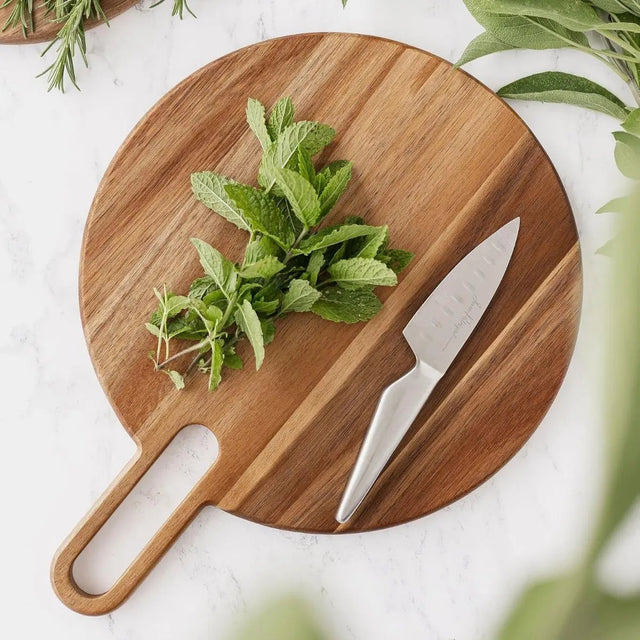 Servierbrett Eclipse Akazie medium natur von Uberstar