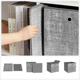 Aufbewahrungsbox Ordnungsboxen Organizer Vliesstoff 6er Set von Songmics